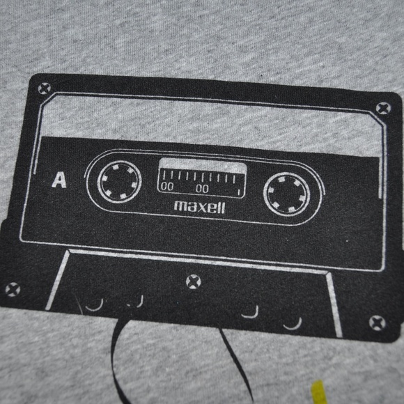 Maxell Other - New MAXELL Men's Gray Cassette Tape T-Shirt [C6]